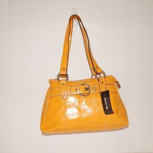 Wilson's Leather Yellow Gold Purse